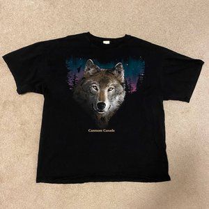 Canmore Canada Wolf T-Shirt
